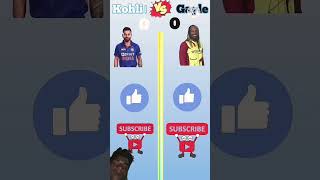 Virat Kohli vs Chris gelcricketchallenge [upl. by Doowrehs367]