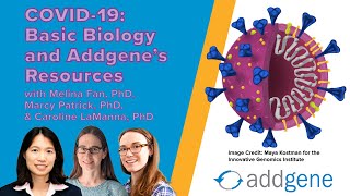 COVID19 Basic Biology and Addgene’s Resources [upl. by Earesed329]