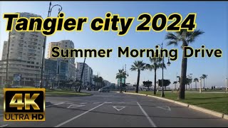 Tanger city driving tour 4k 🇲🇦 جولة صباحية في طنجة [upl. by Eldred]