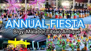 ANNUAL FIESTA BRGY MALABOR TIBIAO ANTIQUE [upl. by Elia386]