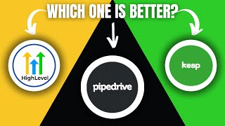 Gohighlevel vs Pipedrive vs Keap 2024  Which is Better [upl. by Tegdirb268]