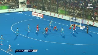 Men’s FIH Hockey World Cup 2023  India vs Spain  Highlights [upl. by Olympia]