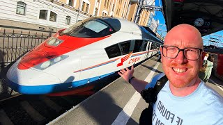 Russias Bullet Train SAPSAN First Class [upl. by Arac]