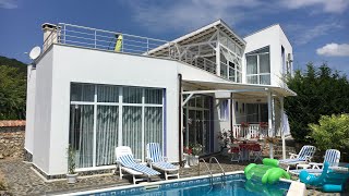 Haus kaufen in Bulgarien mit Meerblick  Seaview villa with pool for sale in Balchik Bulgaria [upl. by Stinson]