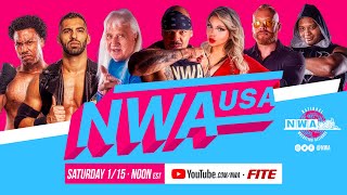 NWA USA S1E2  Ariya Daivari v J Spade Mayweather v Rockett Plus Homicide Ricky Morton amp more [upl. by Giacamo868]