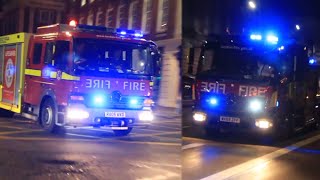 Euston Fire Station Pump Ladder  FRU responding [upl. by Eniowtna449]