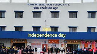 Independence Day at Podar International School Karad piskarad [upl. by Homere]