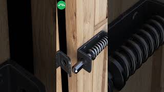 Automatic spring latch lock for barns shorts [upl. by Desdamonna]