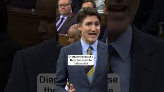 Trudeau pushes Poilievre to “condemn” rightwing extremist group Diagolon politics Canada [upl. by Yrnehnhoj]