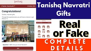 Tanishq Navratri Gift Fake or Real  Tanishq Navratri Offer  Tanishq Navratri Gift WhatsApp Message [upl. by Hareenum]