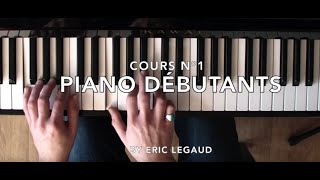 🎹 Apprendre à jouer du Piano  Leçon Débutants Facile Tuto Musique Episode 1 [upl. by Aiahc]