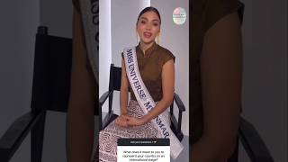 Thet San Andersen MissUniverseMyanmar2024 [upl. by Casmey]