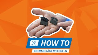 HowTo Bremsbeläge bei Scheibenbremsen wechseln [upl. by Llereg]