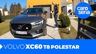 Test Volvo XC60 T8 Polestar 405 koni mechanicznych i pół minuty do setki TEST PL  CaroSeria [upl. by Irak]