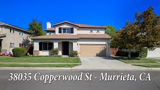 38035 Copperwood St  Murrieta CA [upl. by Faustena884]