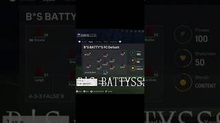 The battys are ready foryou shorts fifa batty eafc24 football league2 efl career fun b [upl. by Assirolc]