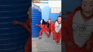 Money Heist Vs Parkour  Bella Ciao [upl. by Ardnait943]