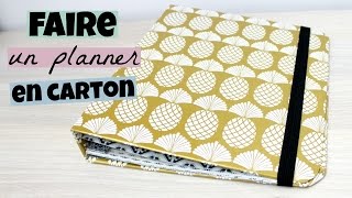 DIY fabriquer un planner avec du carton [upl. by Slavin]