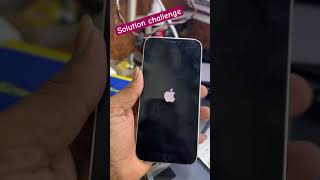 iPhone 12 Pro Max restart solution  Iphone 12 Pro maxx ￼restart  Solution Challenge 💯 [upl. by Derwin]