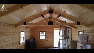 my review of my Mohawk valley cabin amish offgrid homestead country cabin [upl. by Habeh]