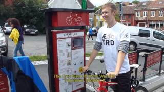 Bike Lift Trondheim  The Only in the World [upl. by Ingvar]