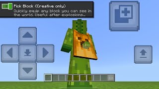 NEW Pick Block Button Added to Minecraft Pocket Edition [upl. by Barton601]