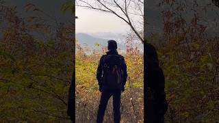 Preparing for the hike hiking hikingadventures hikinglife southkorea outdoors mountains hike [upl. by Cotter]