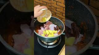 resepi kari ayam pekat cooking shortvideo shorts [upl. by Compte623]