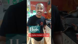 easy process to make instant Coffee coffee foodie tea teatime [upl. by Razal]