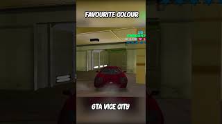 Getting Favourite Colour Car in GTA Vice City shorts memories childhood [upl. by Airak]