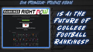 AI Gridiron Gurus The Future of College Football Rankings [upl. by Deer266]