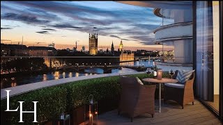 Inside a £3800000 Modern Central London Apartment with Parliament and Thames Views The Corniche [upl. by Mcwherter53]