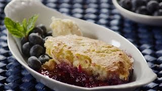 How to Make Blueberry Cobbler  Blueberry Recipes  Allrecipescom [upl. by Holden275]