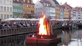 Sankt Hans aften  Nyhavn Copenhagen [upl. by Faunie472]