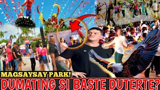 DAVAO UPDATE MAGSAYSAY PARK DINAG SA NG LIBO LIBONG TAO BASTE DUMATING [upl. by Akerdna740]