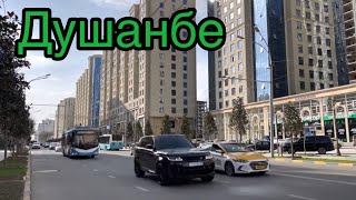 Dushanbe City Center Walking Tour dushanbe душанбе city tj tjk [upl. by Eelsew164]