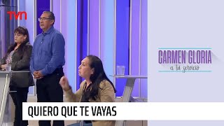 Quiero que te vayas  Carmen Gloria a tu servicio [upl. by Retlaw]