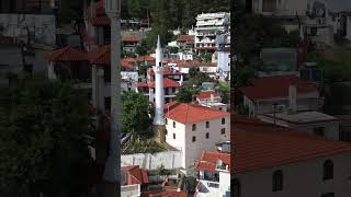 Xanthi greece xanthi muslim islam minaret mosque aerialvideography minority travel drone [upl. by Fulton260]