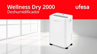 Deshumidificador Ufesa Wellness Dry 2000 [upl. by Sillaw]