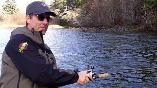 Coho Fishing on the Quinault River with John Bryson Jr and Tom Stienstra [upl. by Selima]