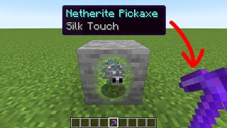 can you get infested stone with silk touch [upl. by Rekrap802]