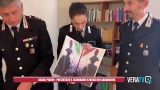 Ascoli Piceno  Presentato lo storico calendario dei carabinieri [upl. by Elrebma]