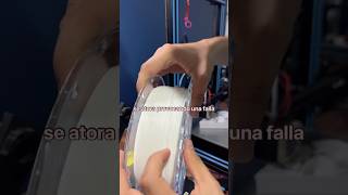 ‼️Cómo desenredar el filamento 🧵 3dprinting impresion3d 3d impresora3d 3dprinter creality [upl. by Nies970]