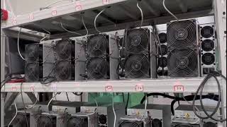 The most popular Antminer KS3 94Tbitmain antminer video ks3 kaspacoin [upl. by Alemat]