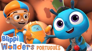 Caminhão de Lixo  Vídeos Educativos para Crianças  Maravilhas do Blippi [upl. by Wittie]