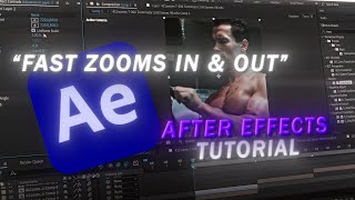 Fast amp Smooth ZOOMS  After Effects BEGGINER Guide [upl. by Eekcaj410]