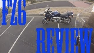 2005 Yamaha FZ6 Review Motovlogg 1 mv [upl. by Ravahs]