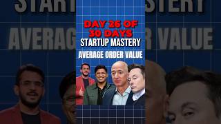 What is AOV  Average order value kya hota hai businessstrategy entrepreneur sharktankindia [upl. by Matti467]