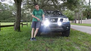 SUPAREE 7 Inch Off Road Lights on Nissan Frontier [upl. by Sloane929]