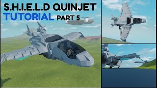 Plane Crazy  SHIELD Quinjet Tutorial Part 5 [upl. by Nivlag477]